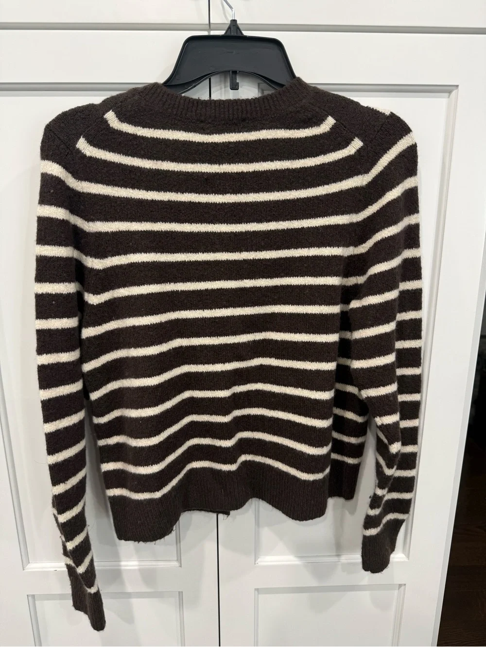 Madewell NEW Size L Kensington Cardigan Color Brown MSRP $118